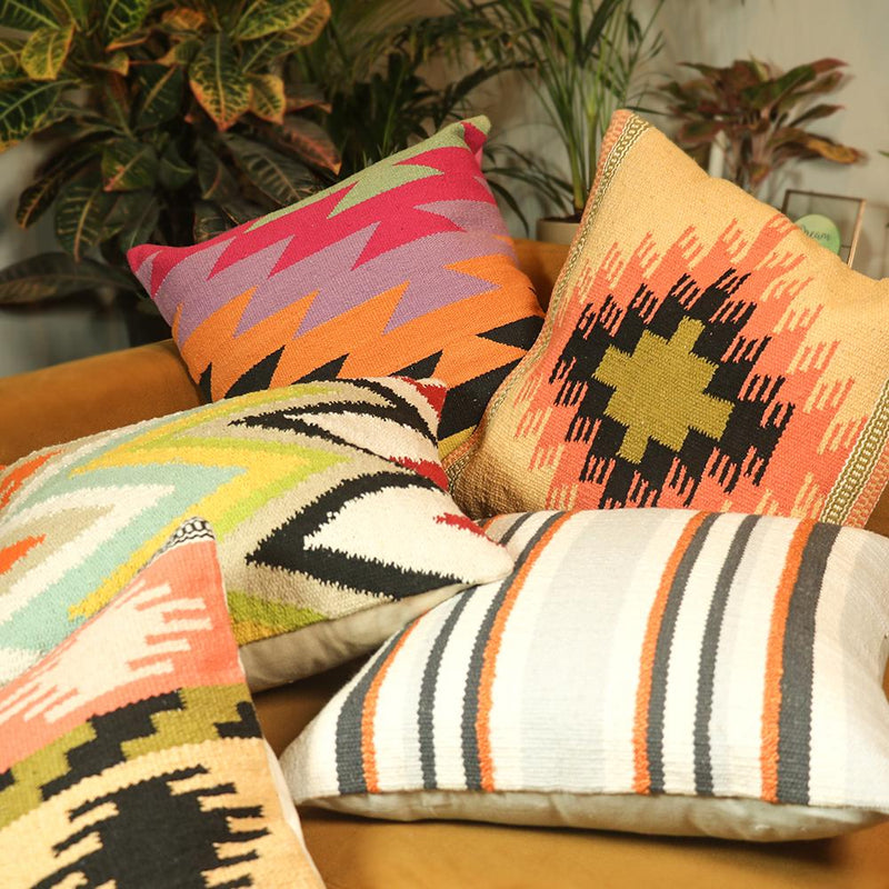 Bohemian Chic Kilim Cushions (Set of 4 or 6)