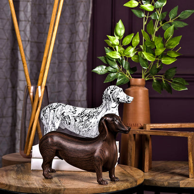 Abstract Canine Table Accent