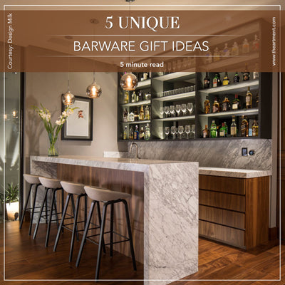 Barware Gift Ideas - 5 Unique Bar And Drinking Gifts For Home Bar