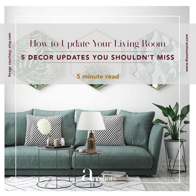 5 Easy Ways to Upgrade Your Living Room in an Inexpensive Way!