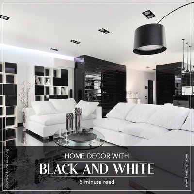 The Magic of Mixing Black and White in Decor
