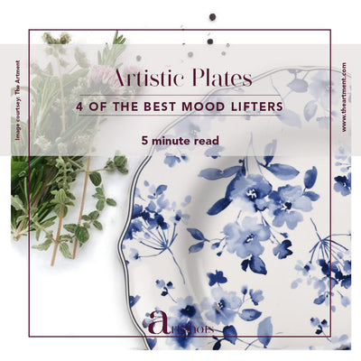4 stunning artistic plates to define your every mood