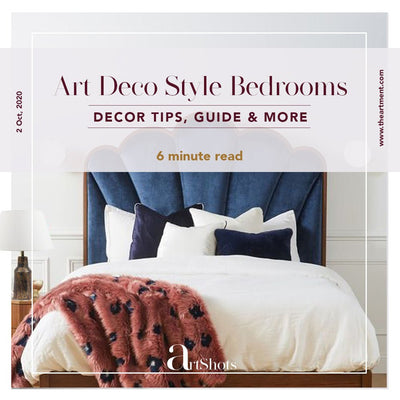 Create Your Art Deco Inspired Bedroom with 7 Easy to Follow Tips!