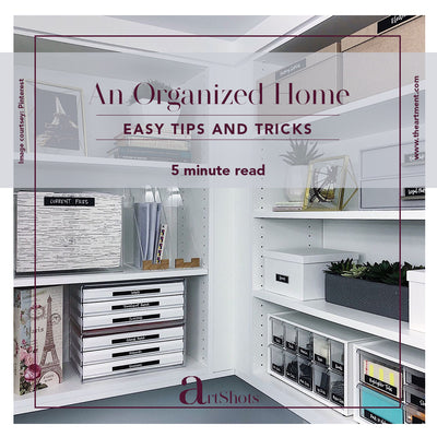 No More Messy Homes: 4 Easy Ways to Keep Your Home Organized!