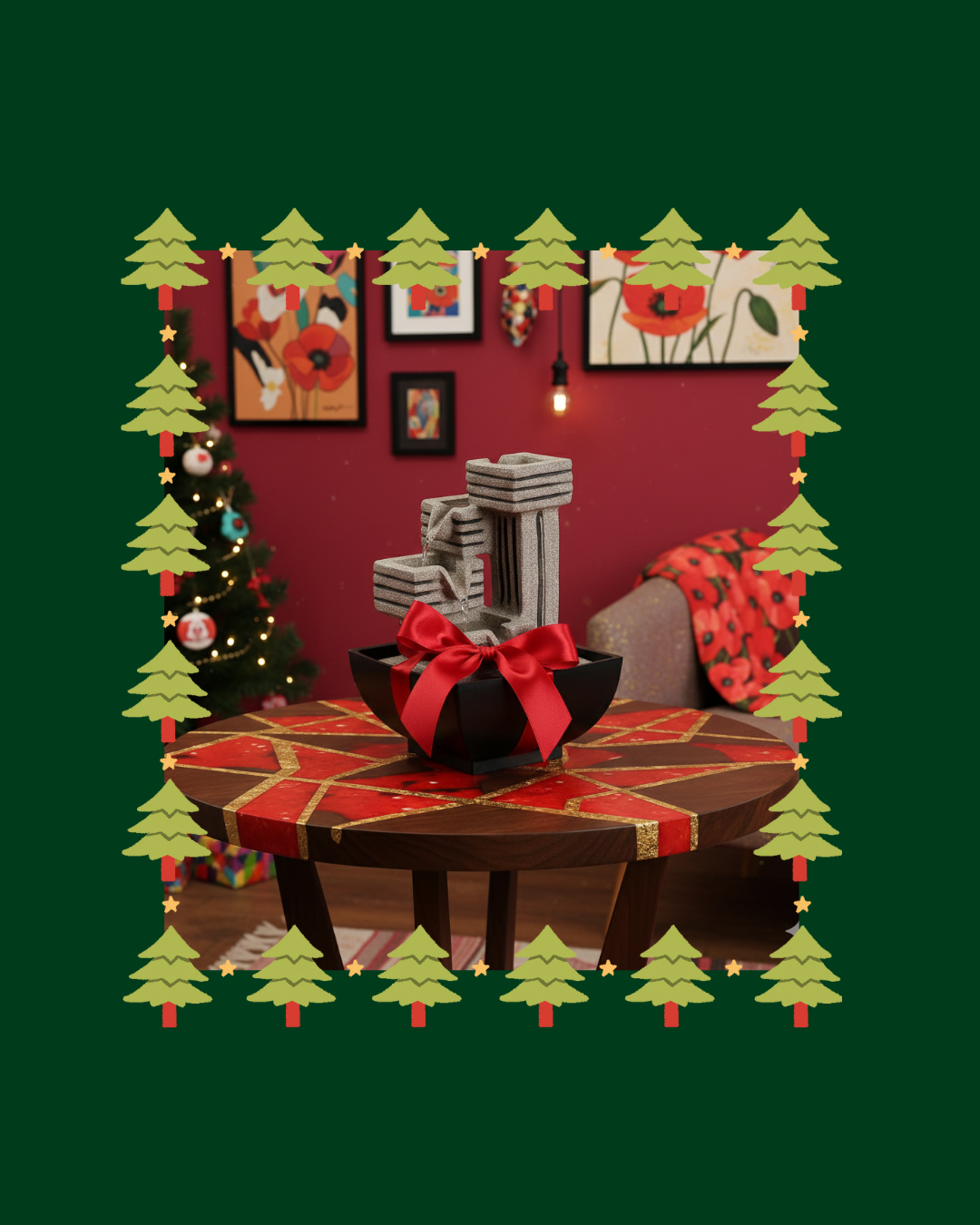 Year Ending Sale X Planter & Fountain