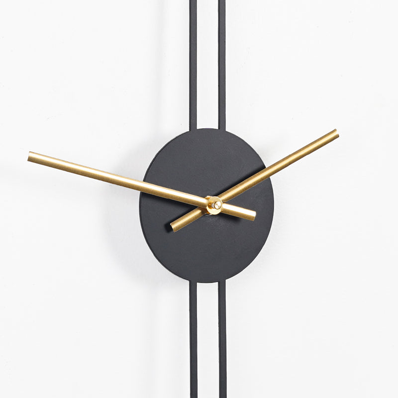 ⁠Nordic Minimalist Gold Needle Wall Clock Gift Box