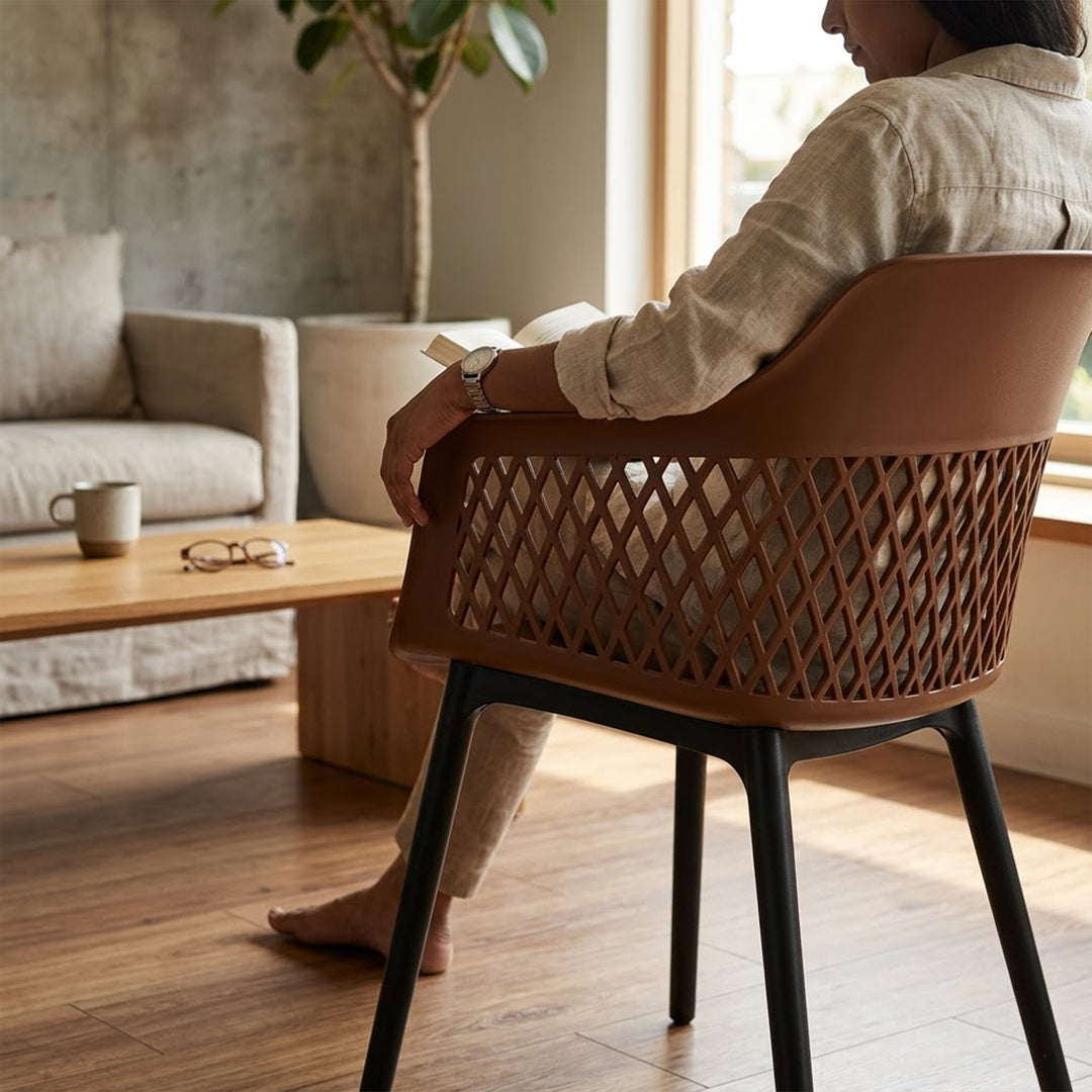 The Lattice Bucket Chair