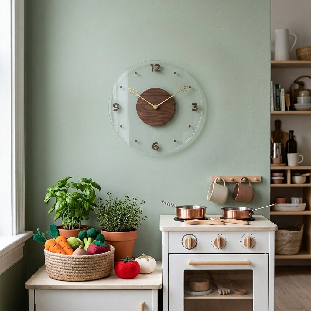 Frond Wall Clock