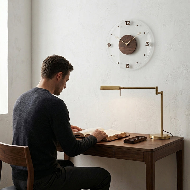 Frond Wall Clock