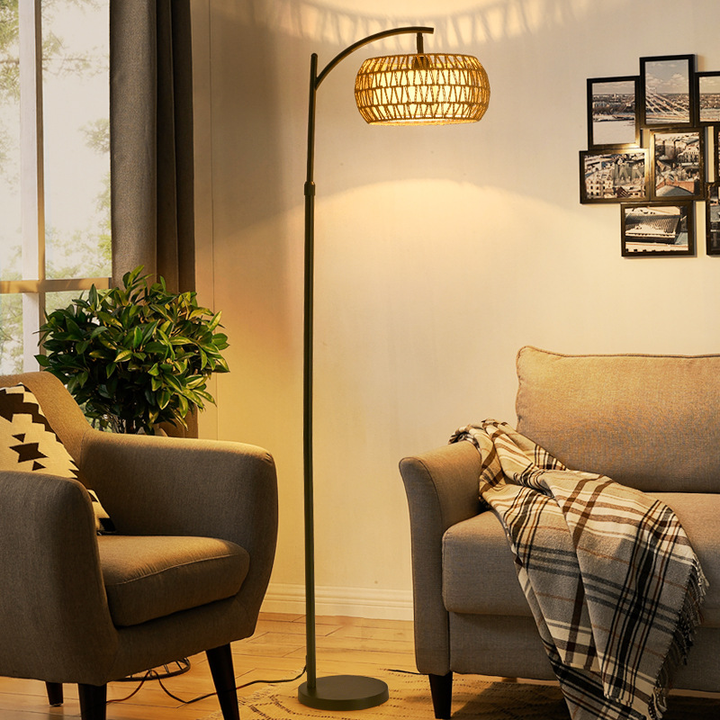 Artisan Basket Floor Lamp