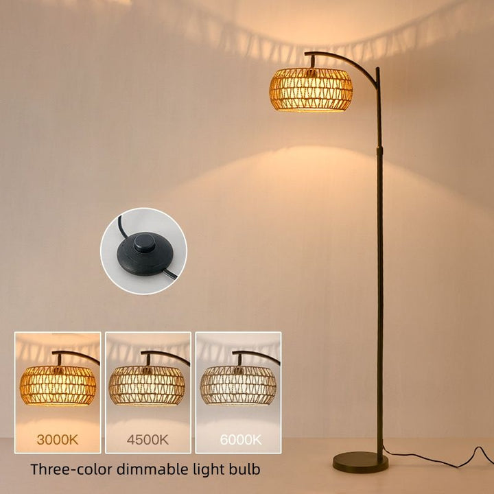 Artisan Basket Floor Lamp