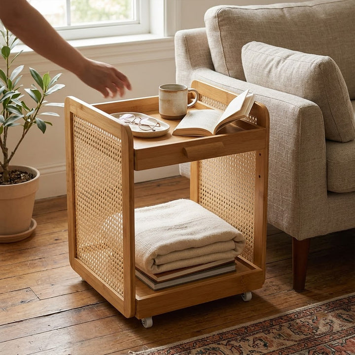 Rattanova - Rolling Storage Rack