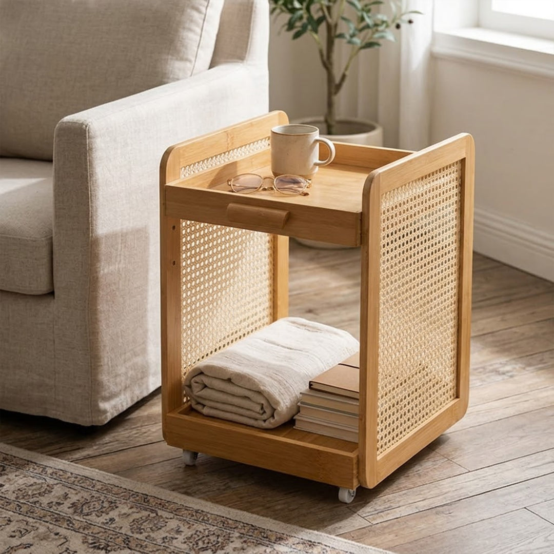 Rattanova - Rolling Storage Rack