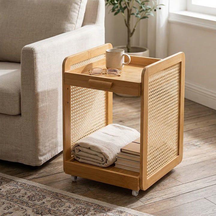 Rattanova - Rolling Storage Rack