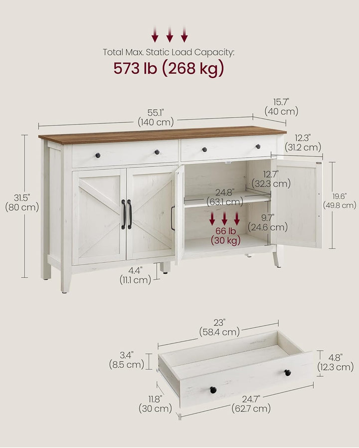The WhiteBarn Sideboard