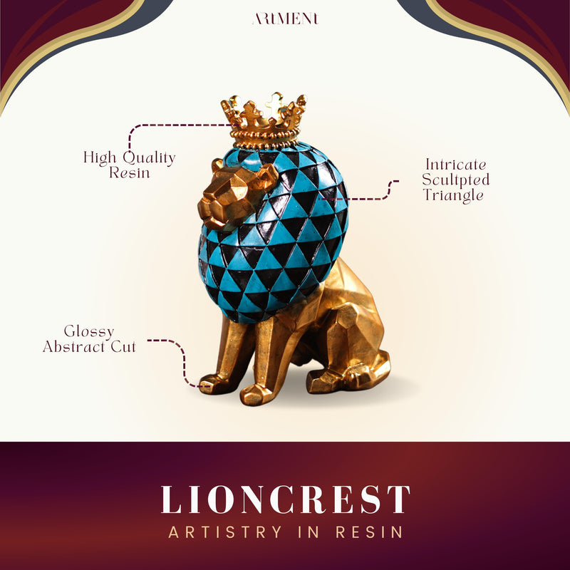 LionCrest: Artistry in Resin