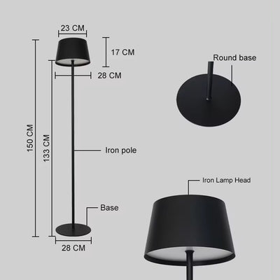 Radiant Nomad Cordless LED Floor Lamp