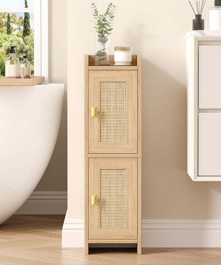 Oslo Rattan Vanity
