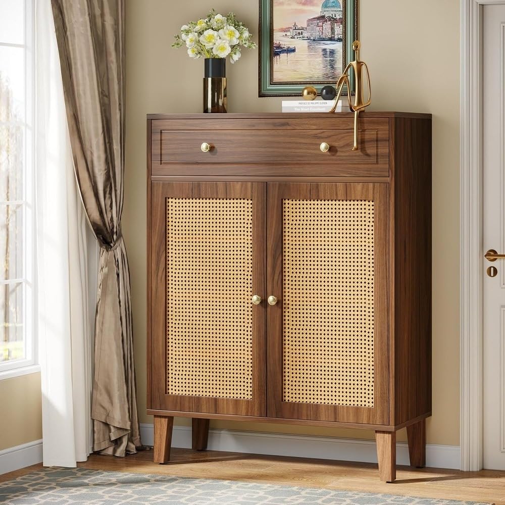 Mesh Shoe Cabinet