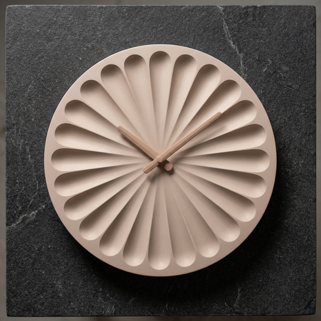 The Monolith Carved Clock