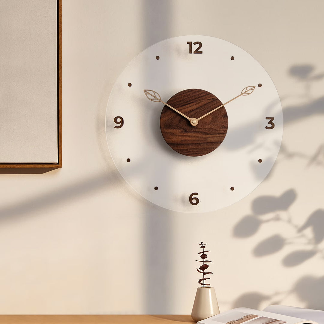 Frond Wall Clock