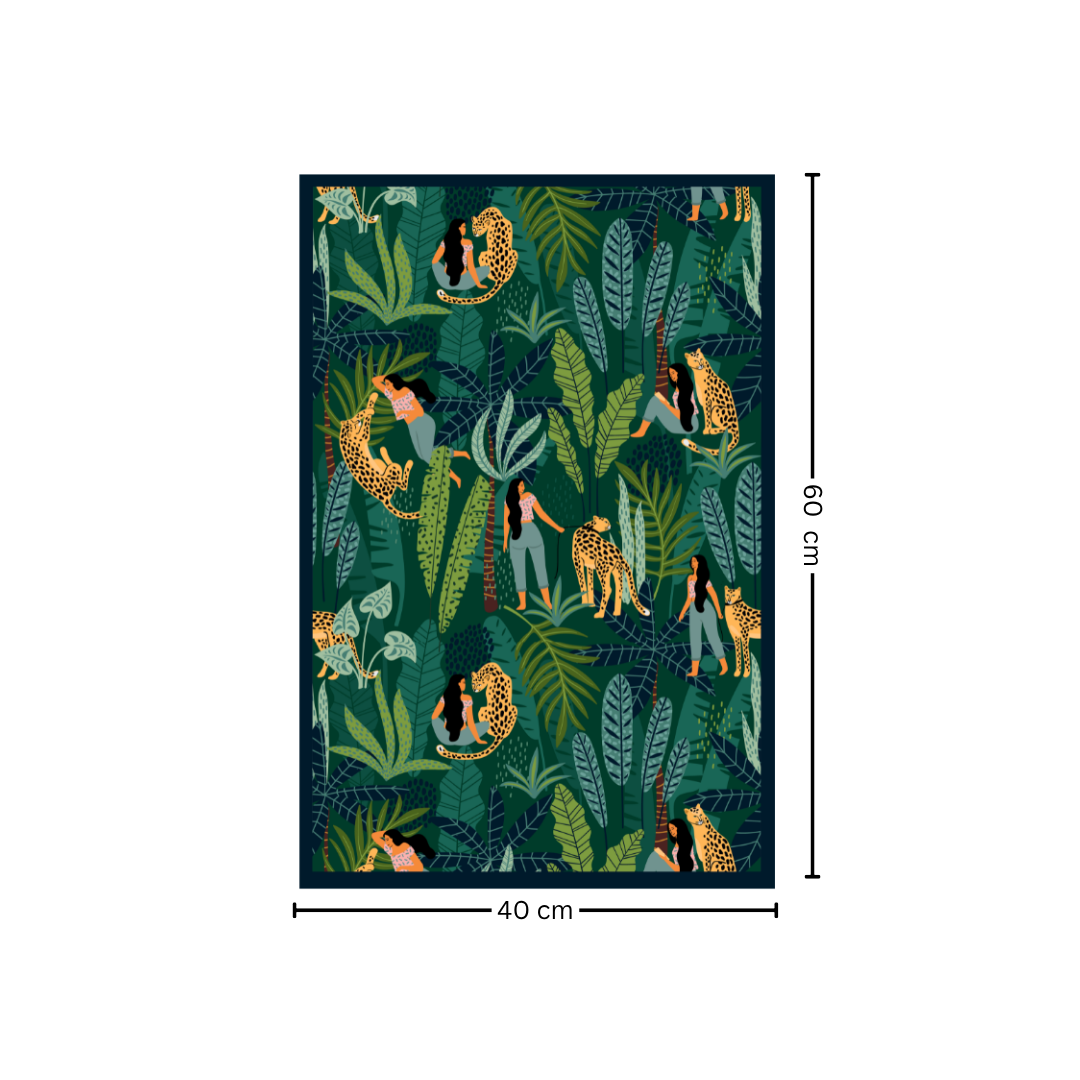 Paradise Bloom Diatomaceous Earth Bath Mat