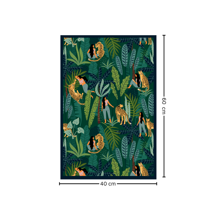 Paradise Bloom Diatomaceous Earth Bath Mat