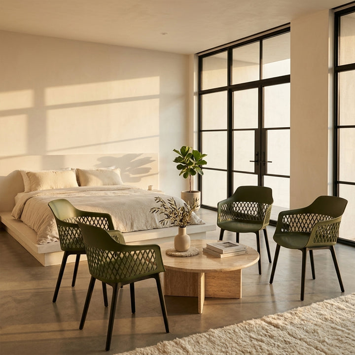 The Lattice Bucket Chair