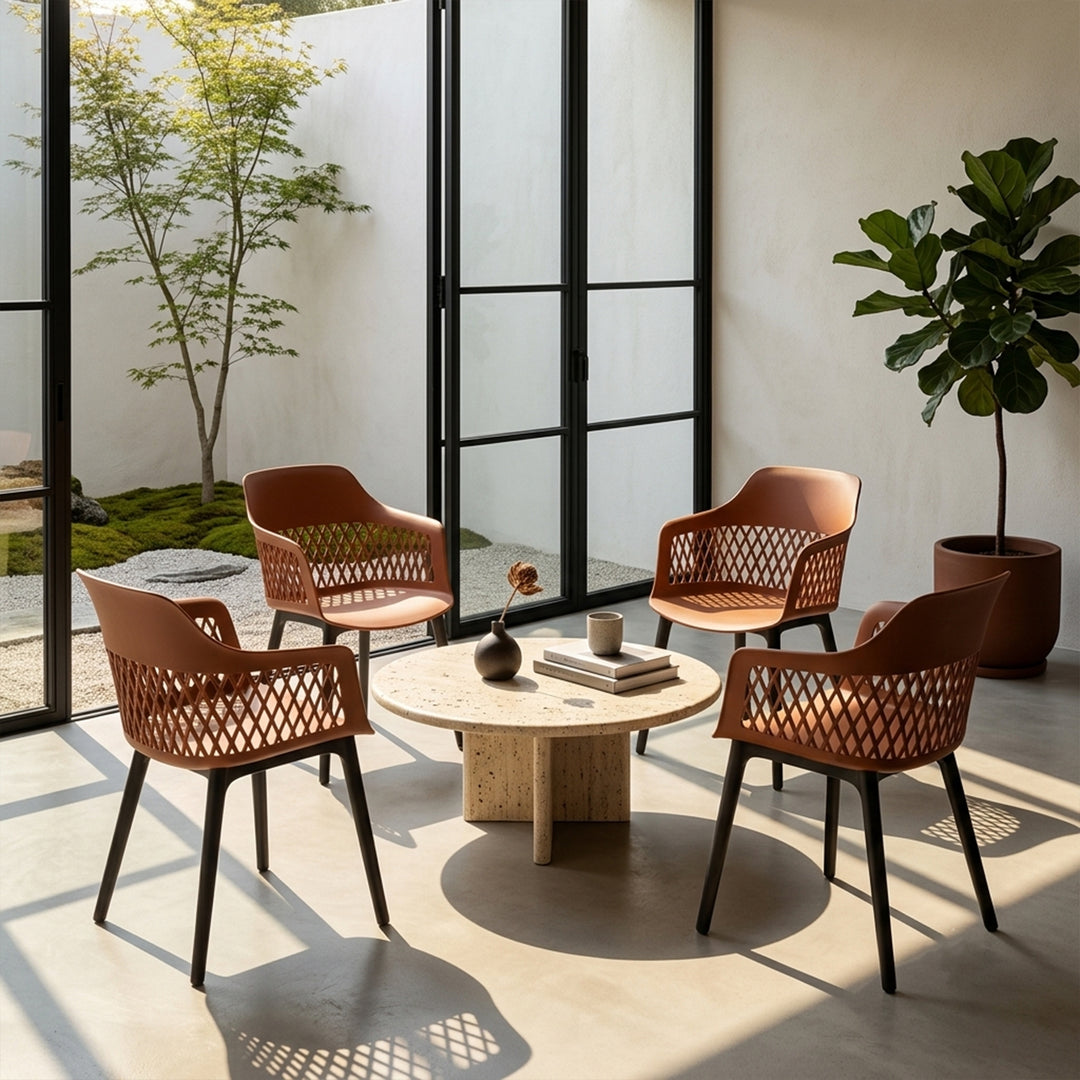 The Lattice Bucket Chair