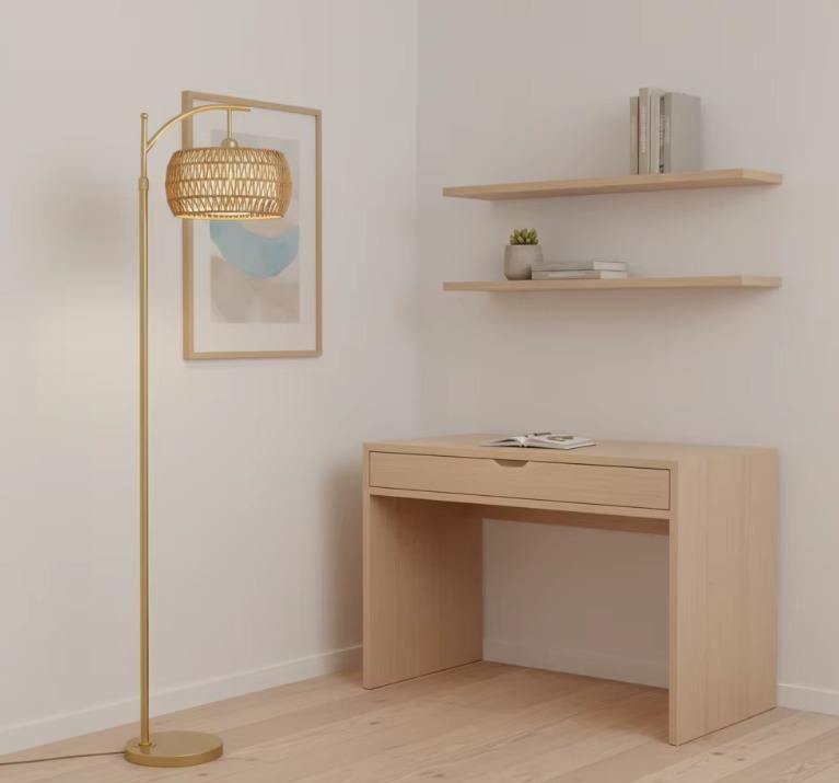 Artisan Basket Floor Lamp