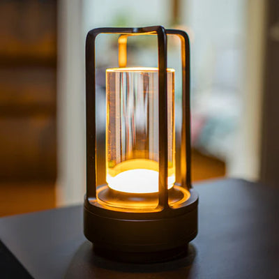 Luminique Crystal Portable Lamp