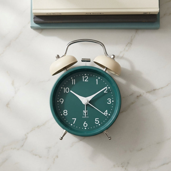 The Shield Retro Table Clock