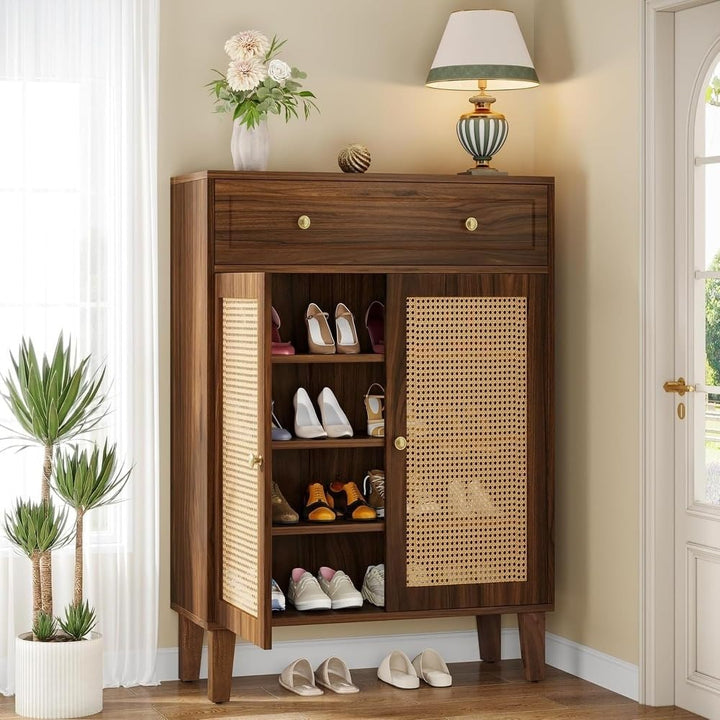 Mesh Shoe Cabinet