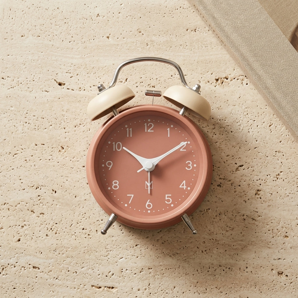 The Shield Retro Table Clock