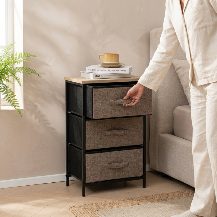 The Iron & Linen 3-Drawer