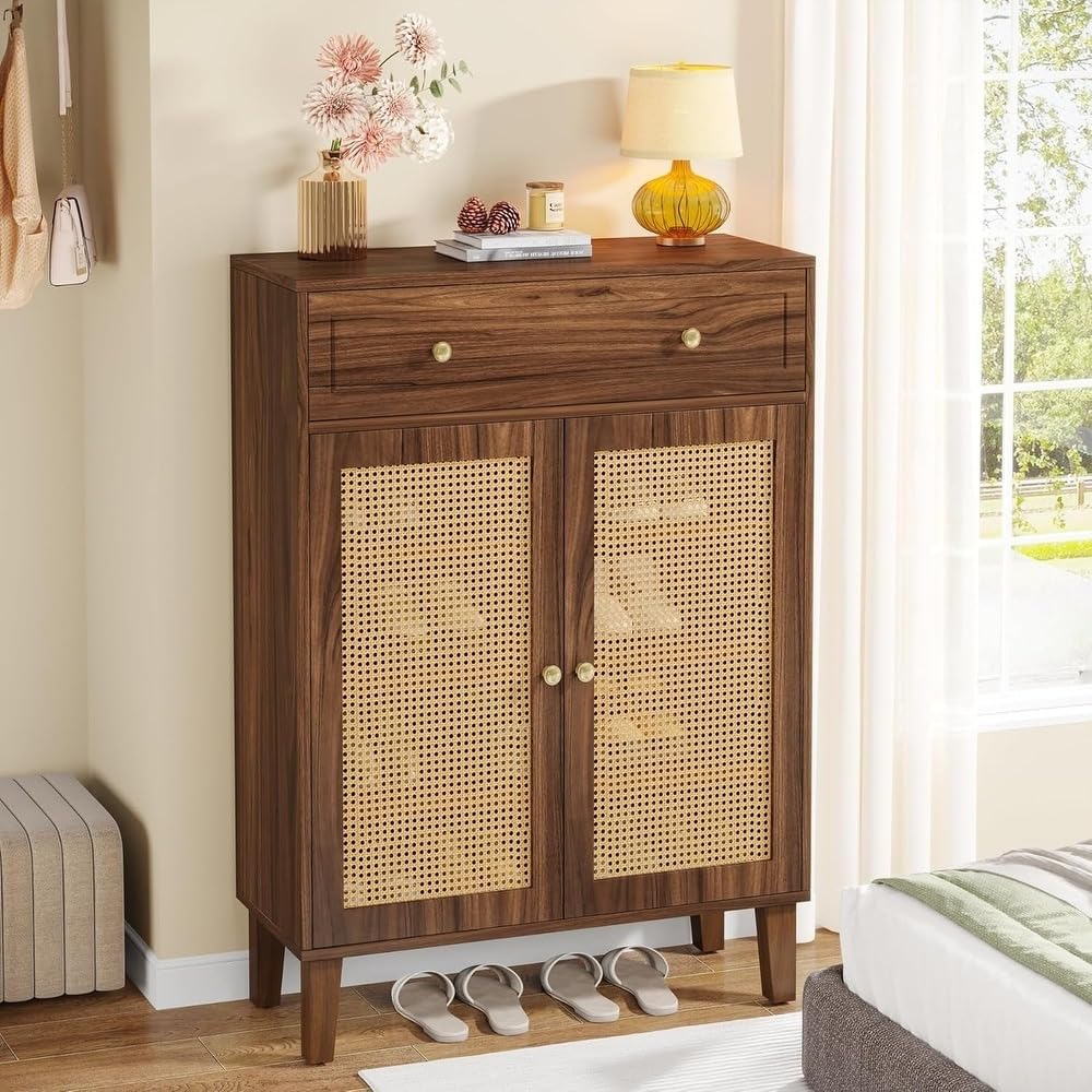 Mesh Shoe Cabinet