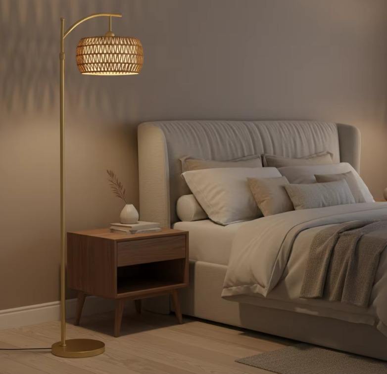 Artisan Basket Floor Lamp