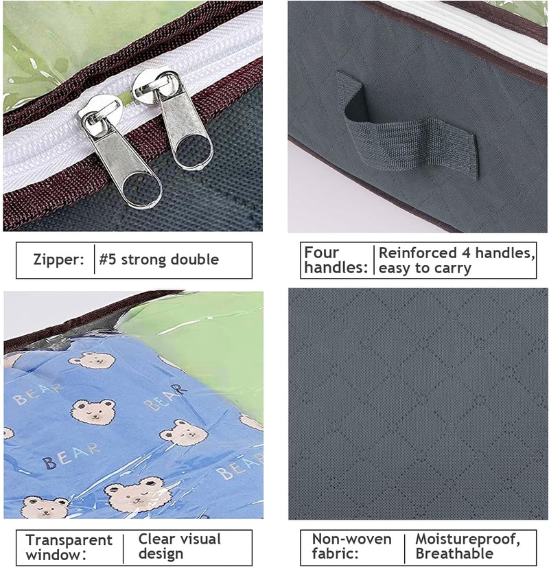 Elysian Foldable Storage Bags (Set of 4)