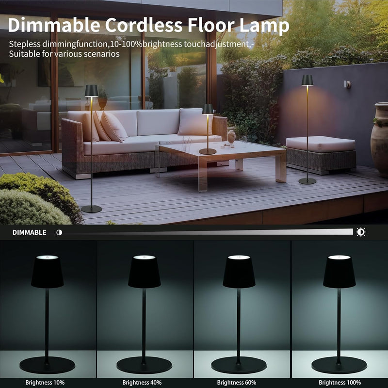 Radiant Nomad Cordless LED Floor Lamp