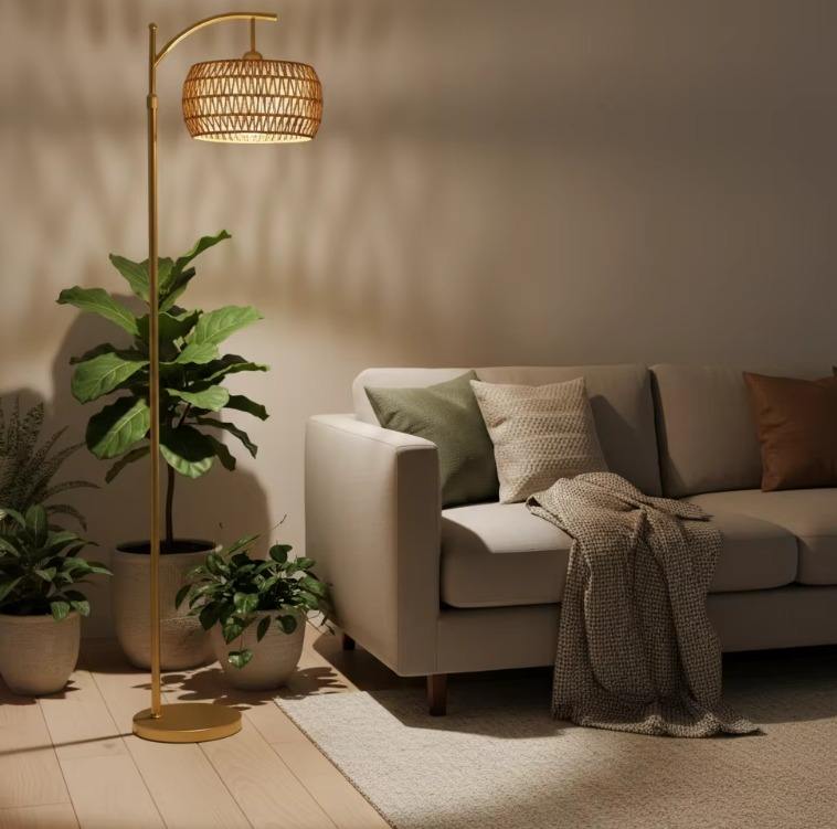 Artisan Basket Floor Lamp