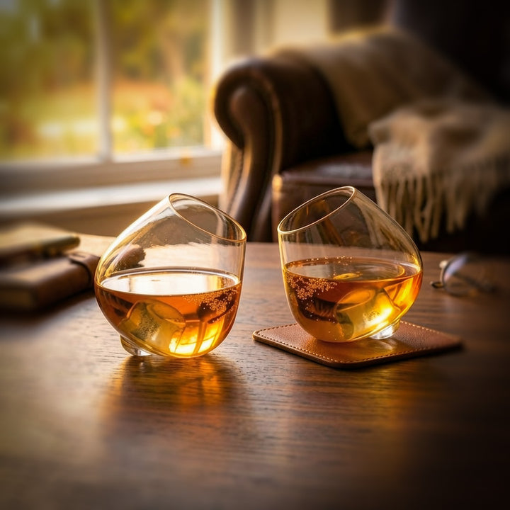 Tip-Toe Shell Drinking Glass