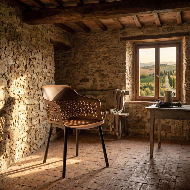 The Lattice Bucket Chair