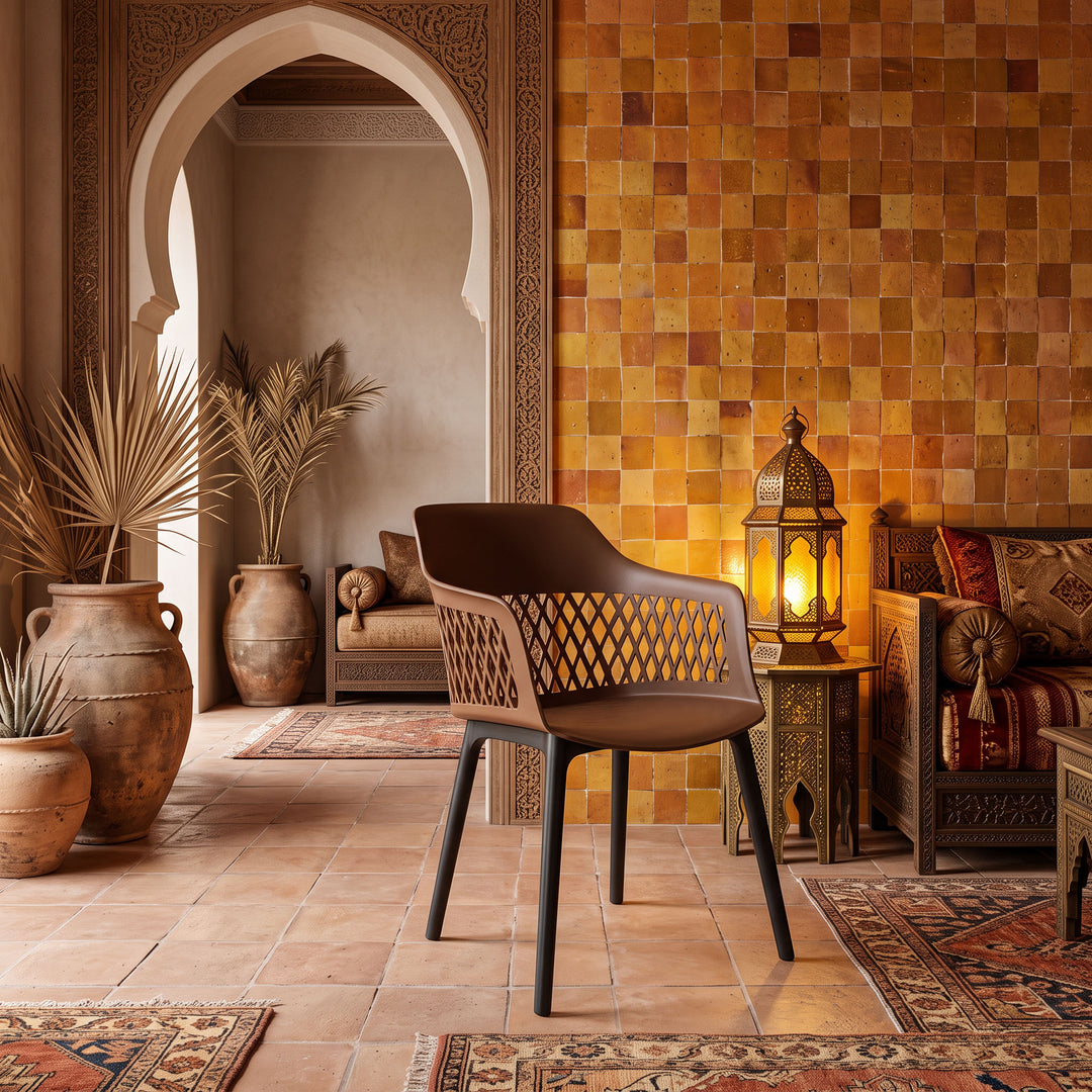 The Lattice Bucket Chair