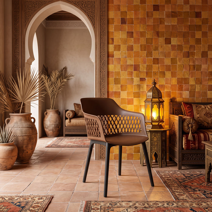 The Lattice Bucket Chair