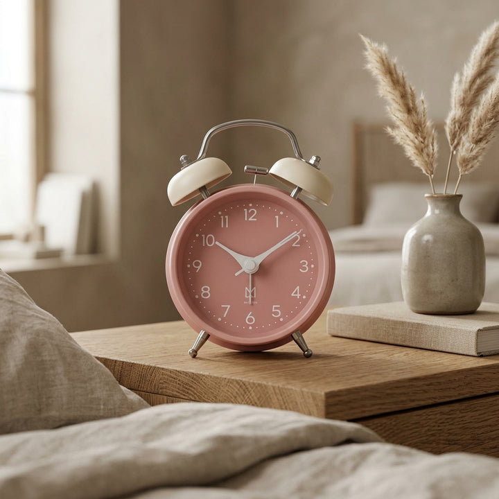 The Shield Retro Table Clock