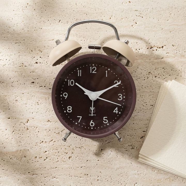 The Shield Retro Table Clock