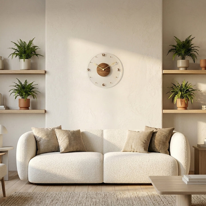 Frond Wall Clock