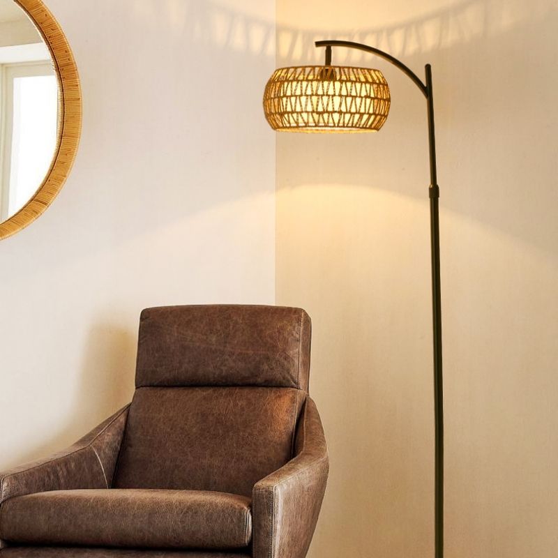 Artisan Basket Floor Lamp