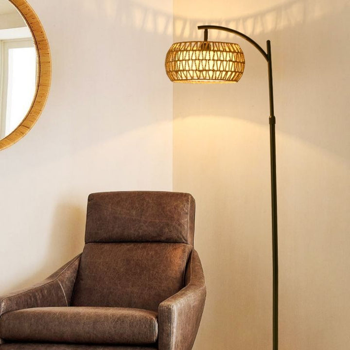 Artisan Basket Floor Lamp