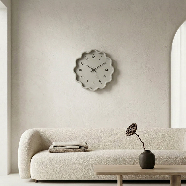 The Scallop Retro Wall Clock